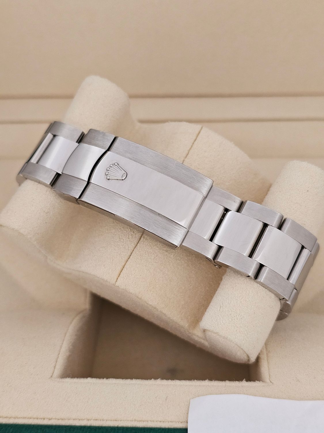 Rolex Sky-Dweller Ref 326934, Black Dial Oyster, 2021 Full Set, Some Stickers