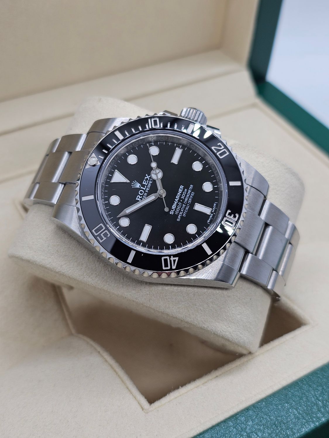 Rolex Submariner Watch 114060, 2018 Box &amp; Papers, Superb Condition