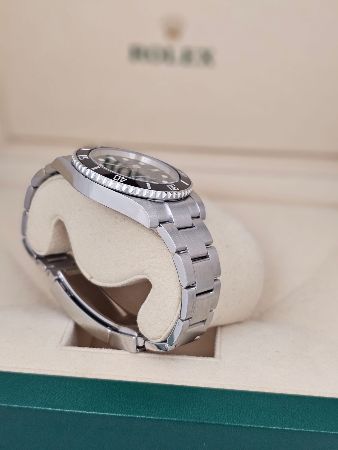 Rolex Submariner Watch 114060, 2018 Box &amp; Papers, Superb Condition