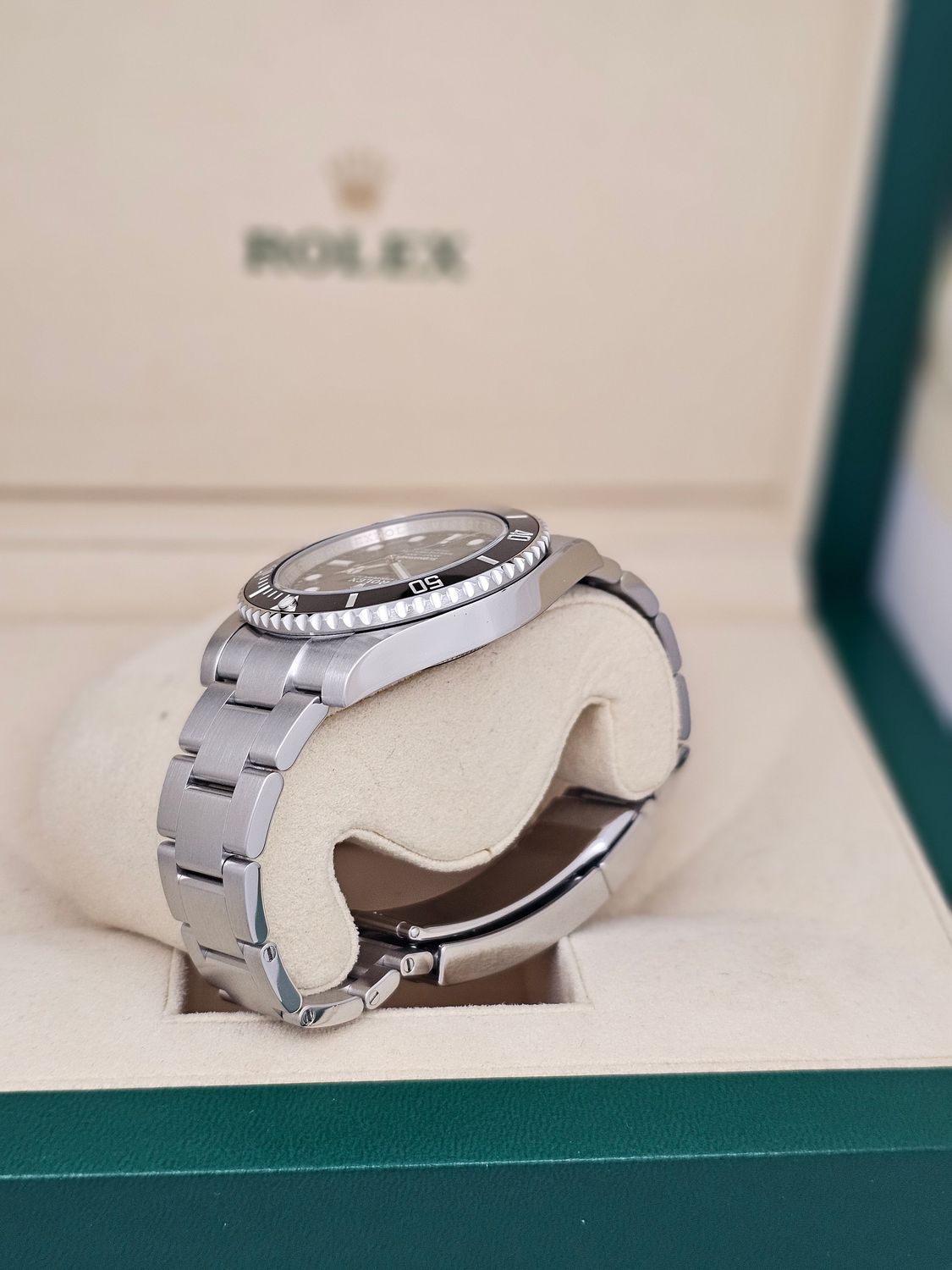 Rolex Submariner Watch 114060, 2018 Box &amp; Papers, Superb Condition