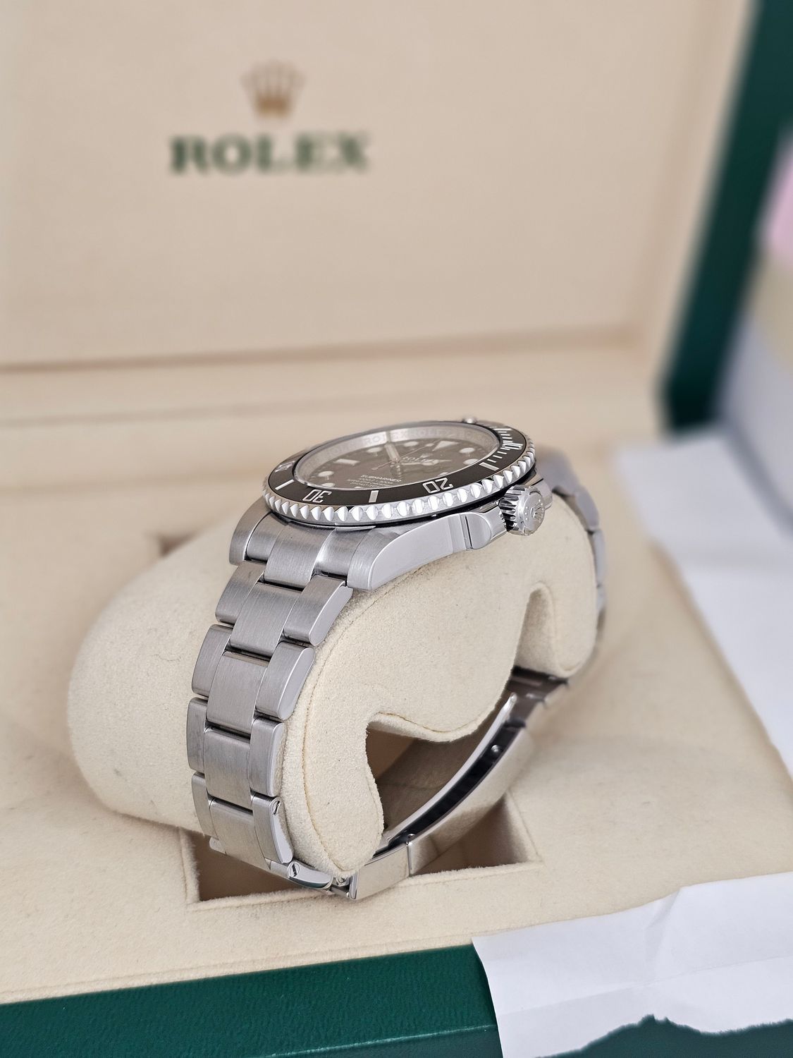 Rolex Submariner Watch 114060, 2018 Box &amp; Papers, Superb Condition