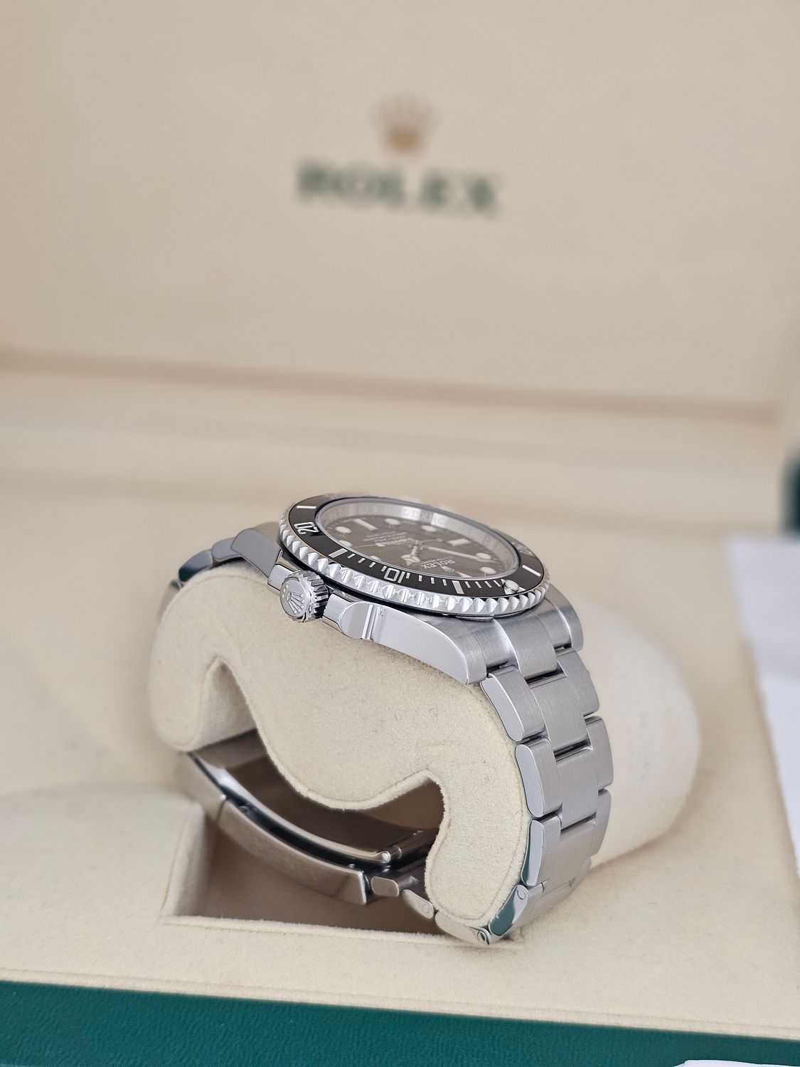 Rolex Submariner Watch 114060, 2018 Box &amp; Papers, Superb Condition