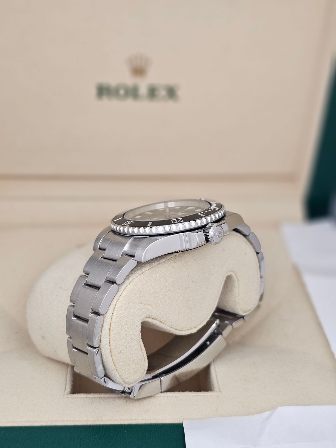 Rolex Submariner Watch 114060, 2018 Box &amp; Papers, Superb Condition