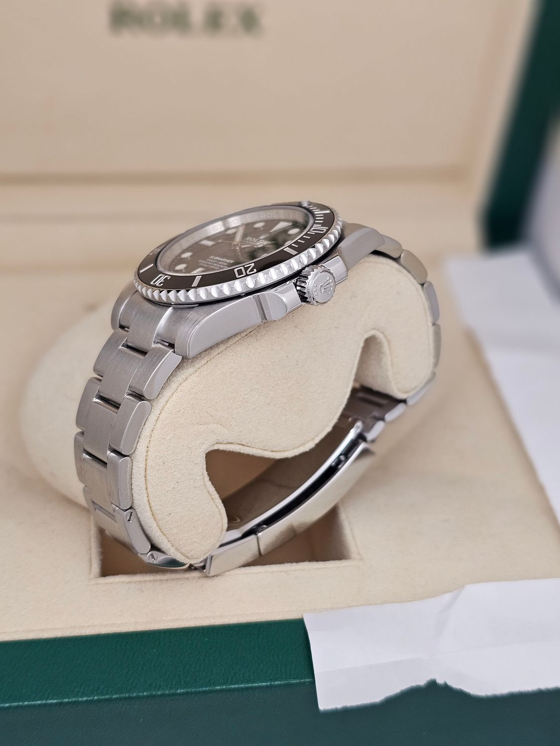 Rolex Submariner Watch 114060, 2018 Box &amp; Papers, Superb Condition