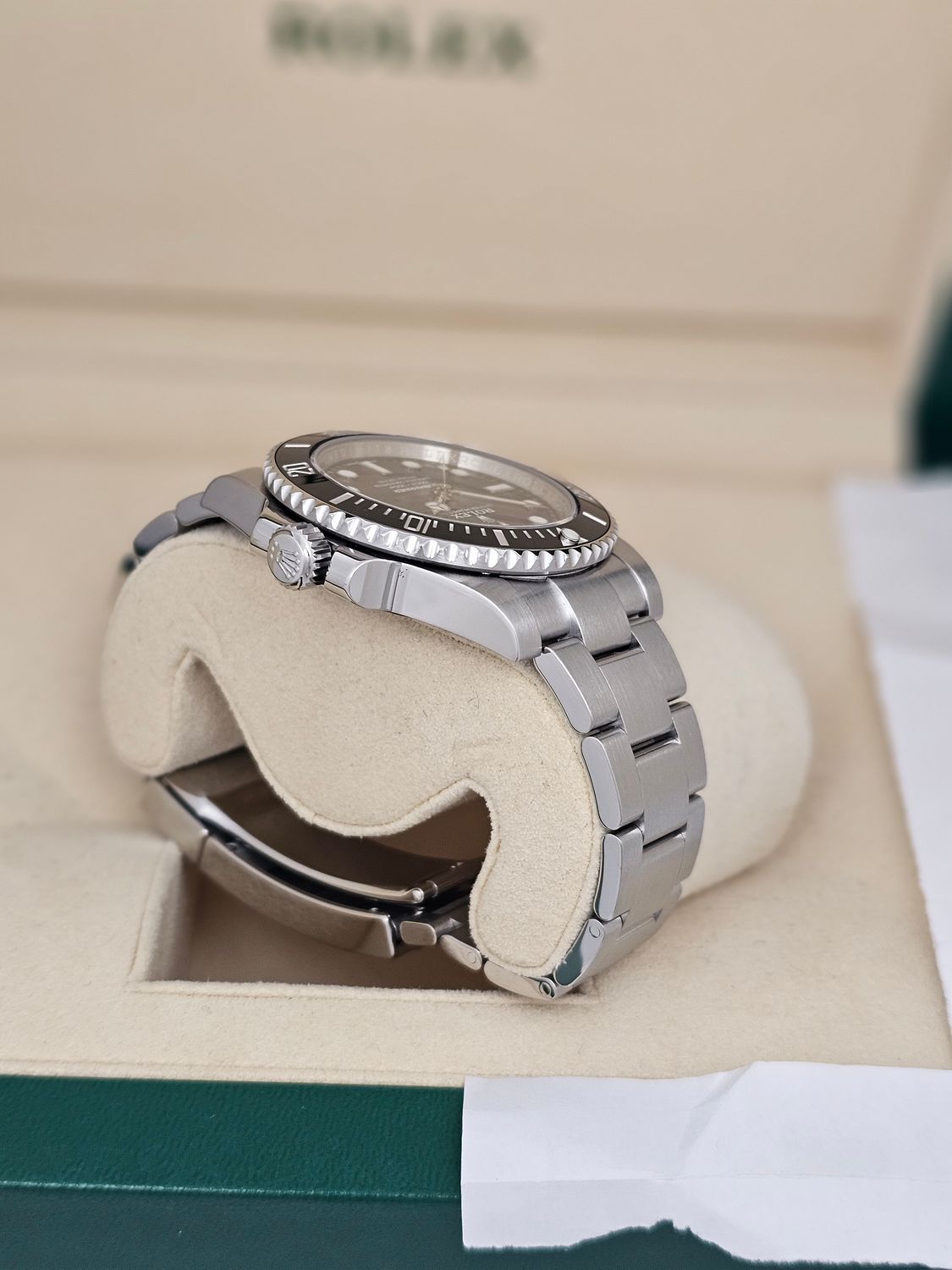 Rolex Submariner Watch 114060, 2018 Box &amp; Papers, Superb Condition