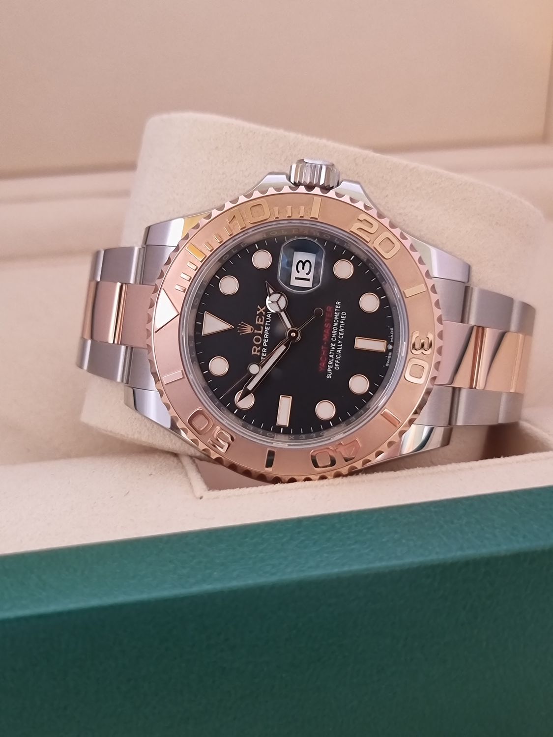 Rolex Yacht-Master Watch 40mm 126621 - Black Dial, 2021 Full Set