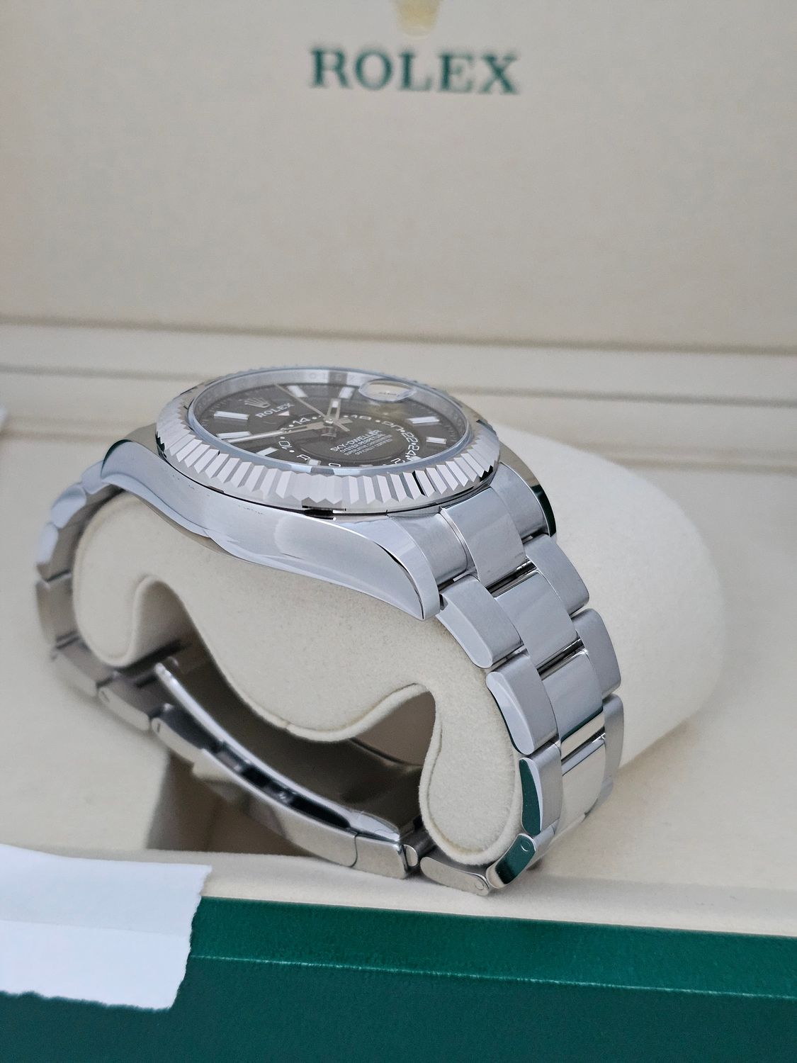 Rolex Skydweller Black Dial Oyster Watch 336934, 2025 Full Set New/Unworn