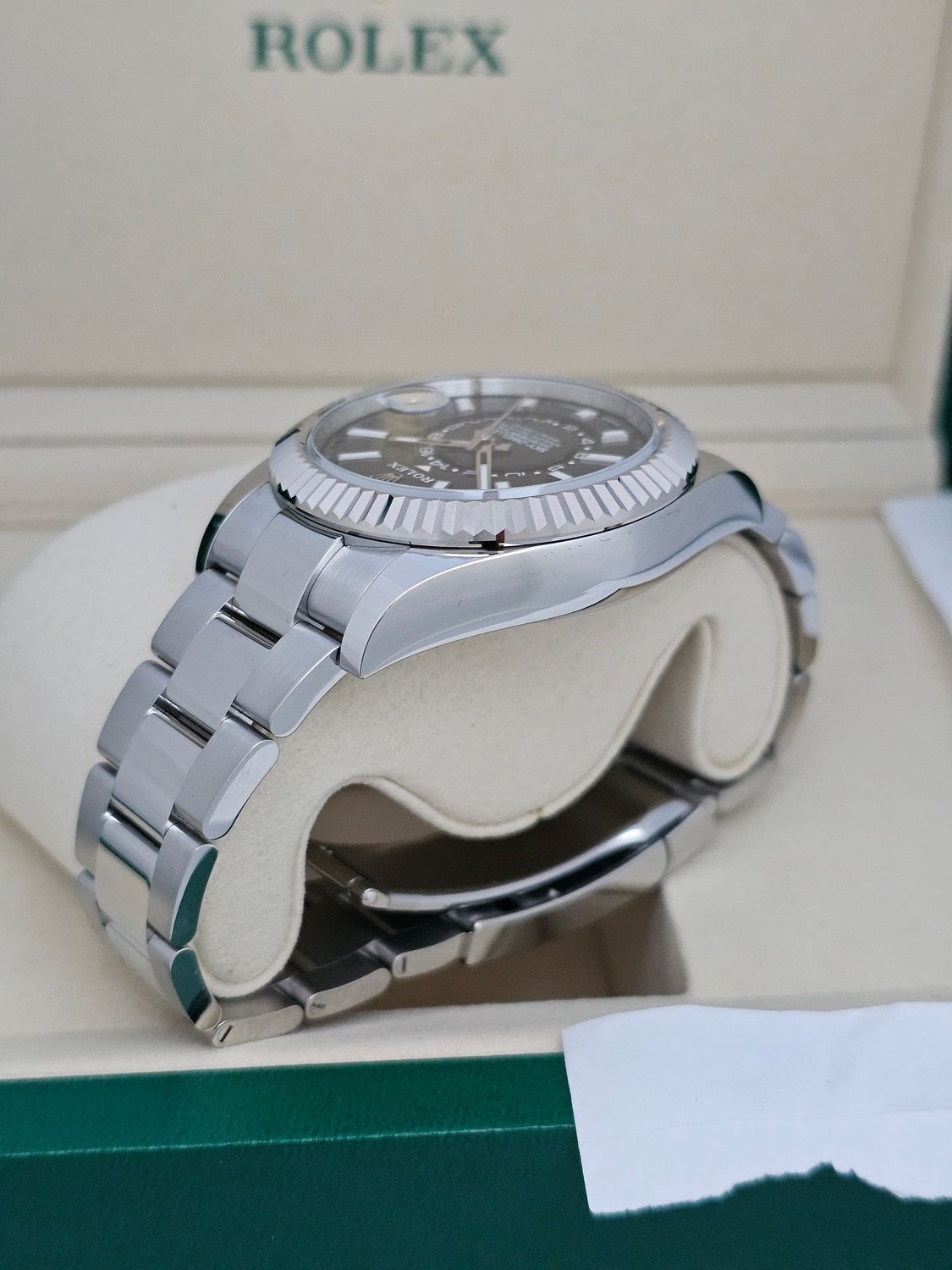 Rolex Skydweller Black Dial Oyster Watch 336934, 2025 Full Set New/Unworn