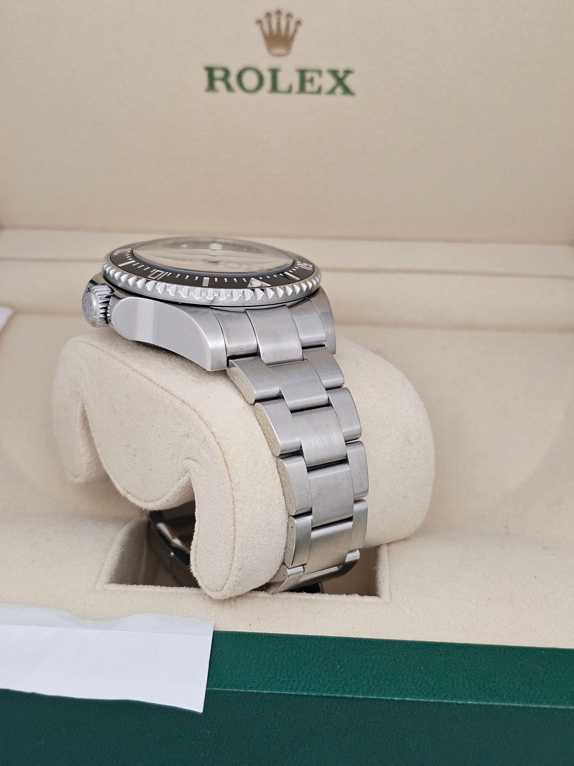 Rolex SeaDweller Black Blue Men&#39;s Watch, 116660 James Cameron 2016 Box &amp; Papers