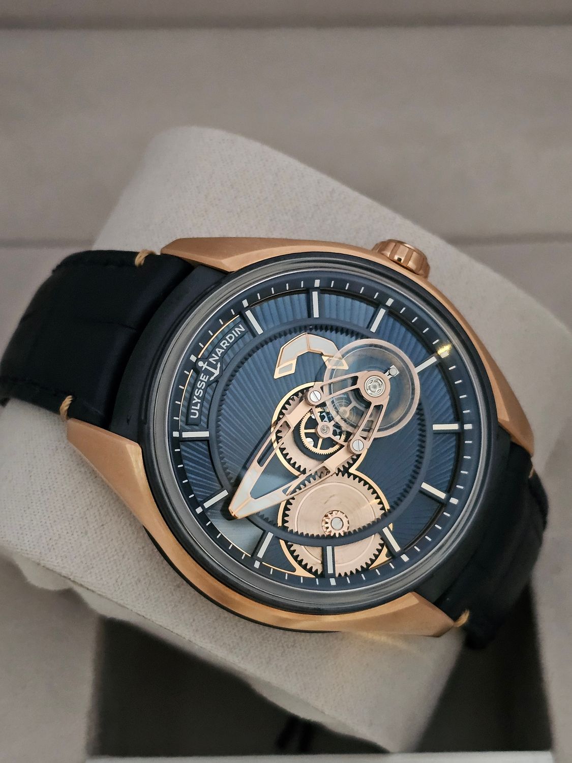 Ulysse Nardin Freak X Gold Enamel 2305-270LE-3AE-BLUE/1A, 88/120 Limited Edition