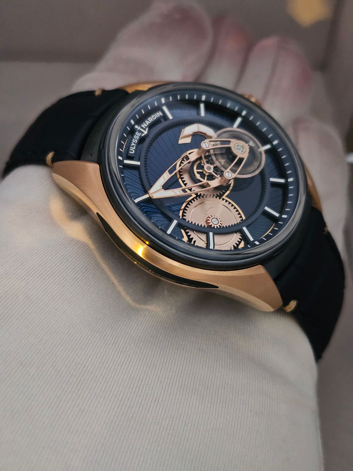 Ulysse Nardin Freak X Gold Enamel 2305-270LE-3AE-BLUE/1A, 88/120 Limited Edition