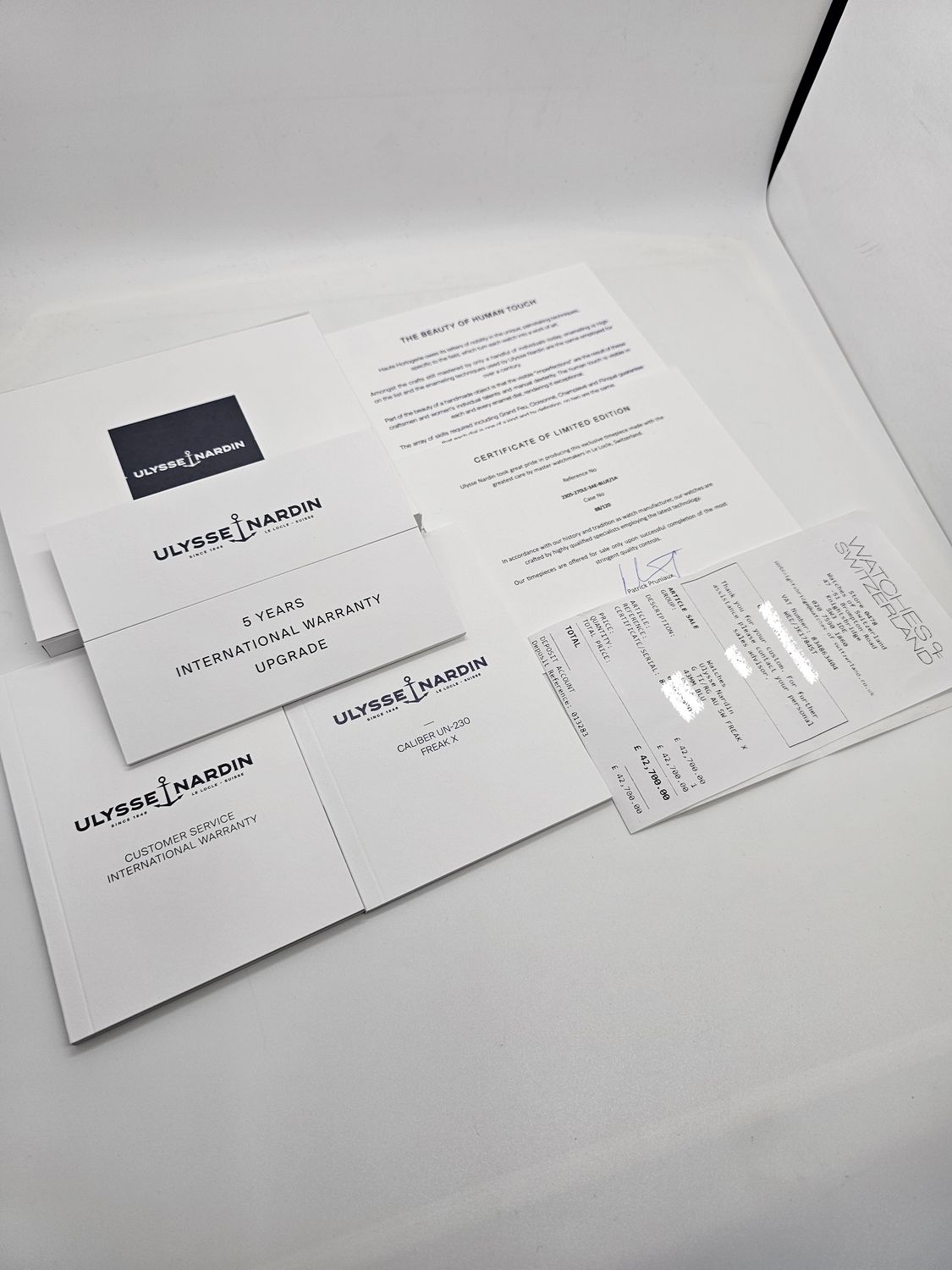 Ulysse Nardin Freak X Gold Enamel 2305-270LE-3AE-BLUE/1A, 88/120 Limited Edition