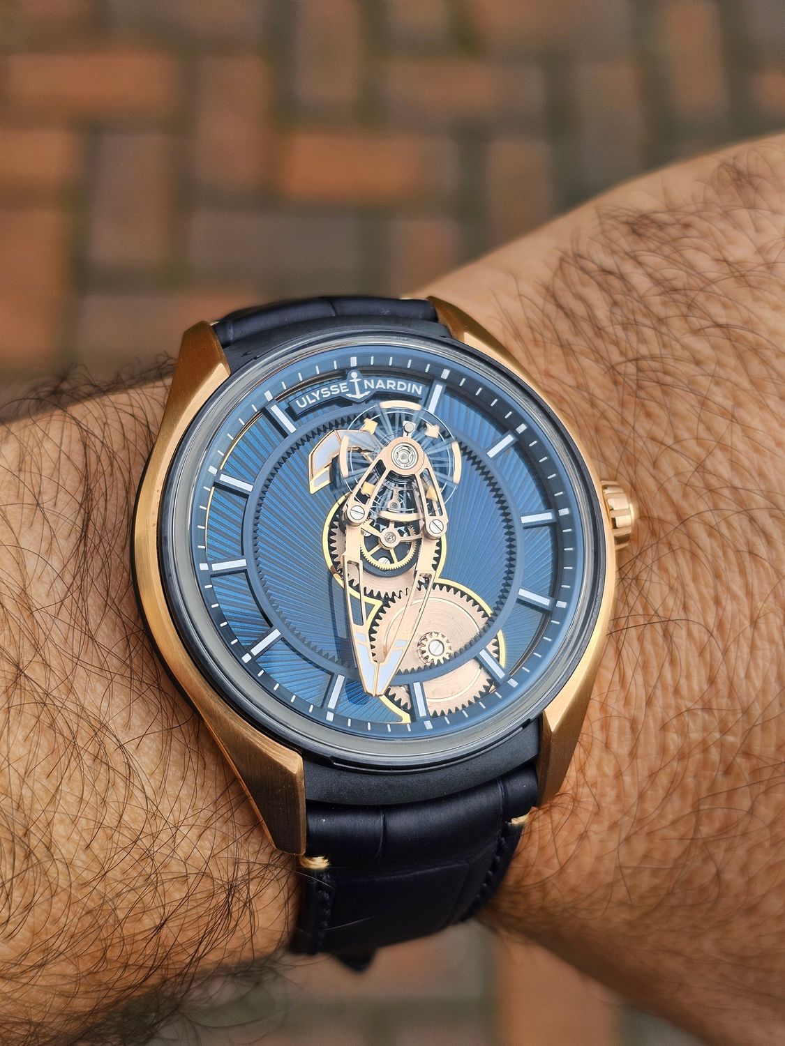 Ulysse Nardin Freak X Gold Enamel 2305-270LE-3AE-BLUE/1A, 88/120 Limited Edition