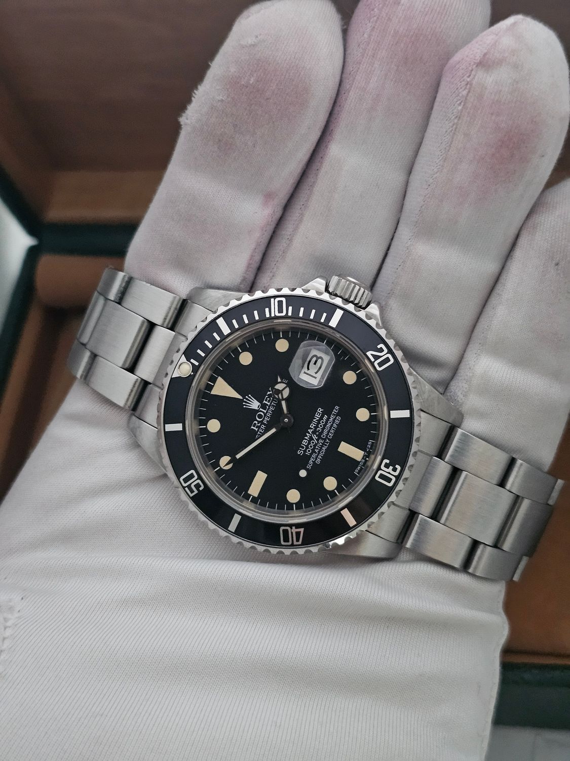 Rolex Submariner Date Ref 16800, 40mm Early Matt Dial, 1983 B&amp;P Super Condition
