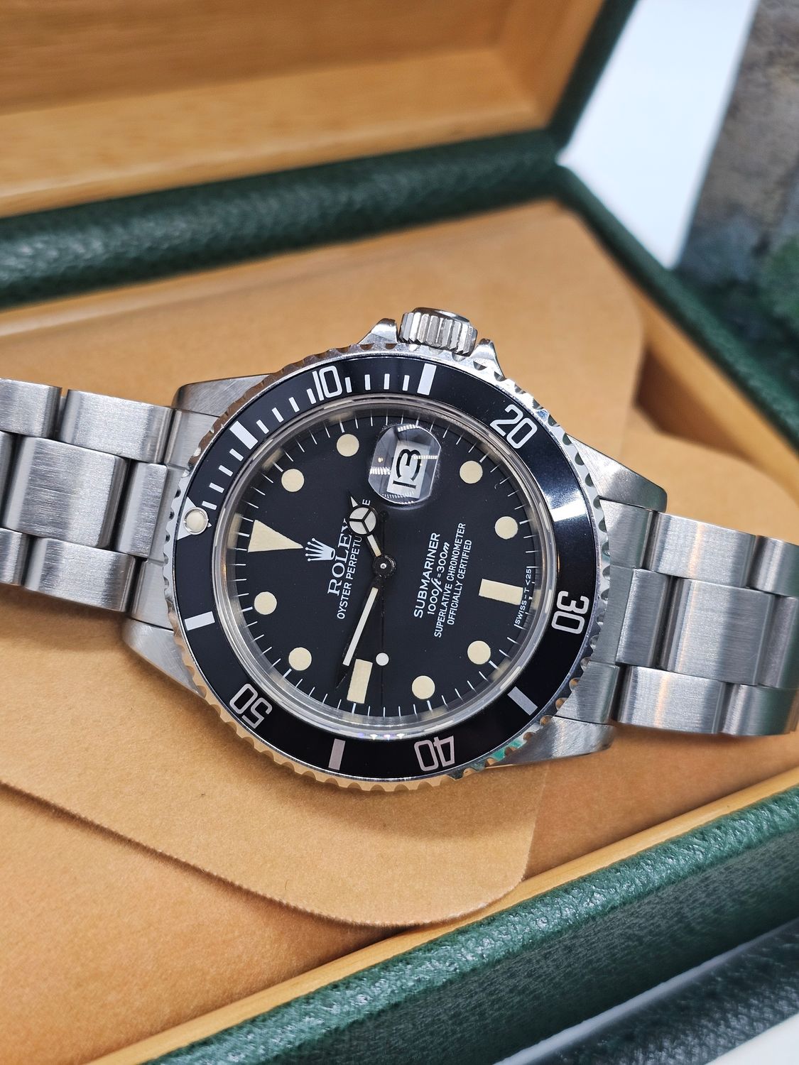 Rolex Submariner Date Ref 16800, 40mm Early Matt Dial, 1983 B&amp;P Super Condition