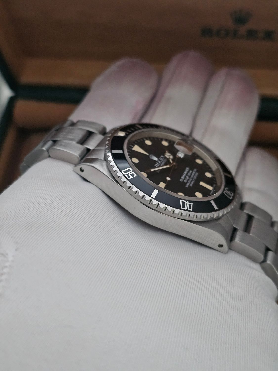 Rolex Submariner Date Ref 16800, 40mm Early Matt Dial, 1983 B&amp;P Super Condition