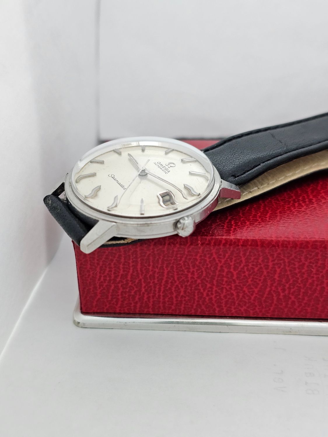 OMEGA Seamaster Silver Dial Automatic Watch - Ref 166.002