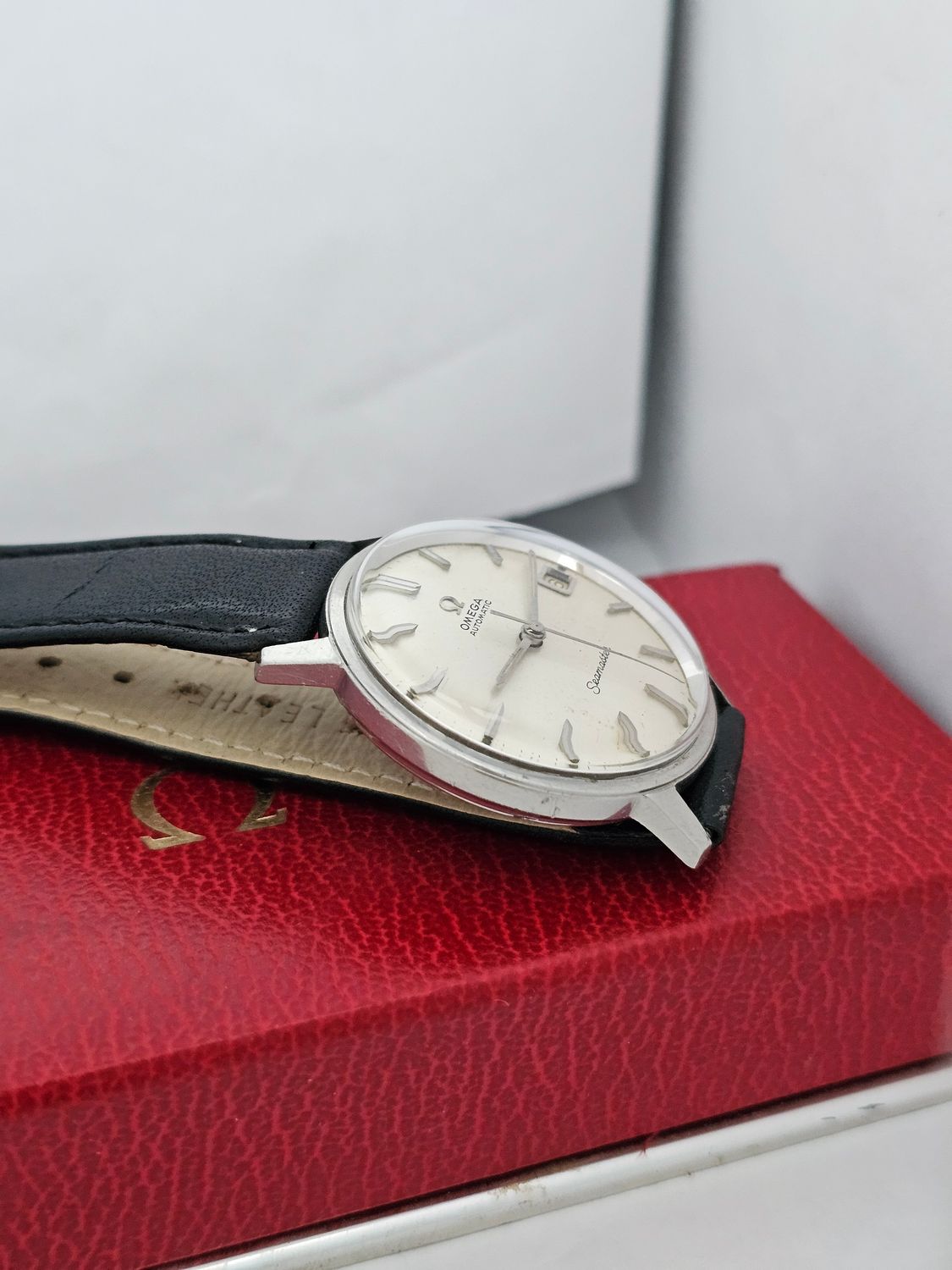 OMEGA Seamaster Silver Dial Automatic Watch - Ref 166.002