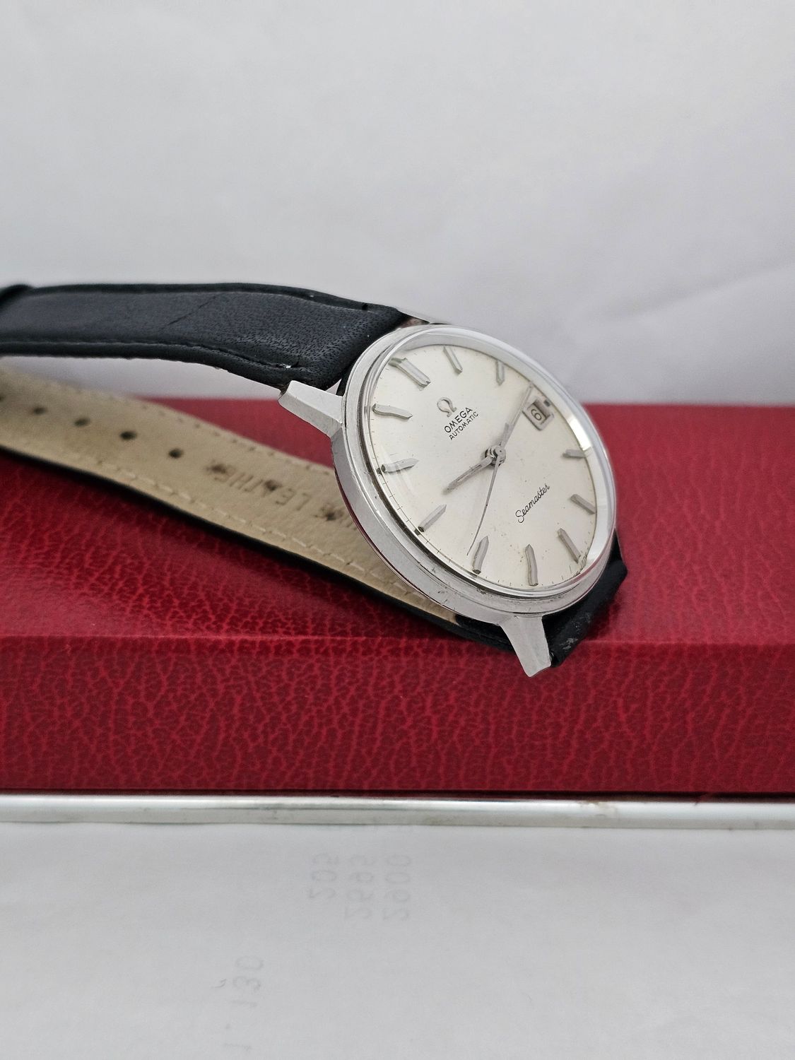 OMEGA Seamaster Silver Dial Automatic Watch - Ref 166.002