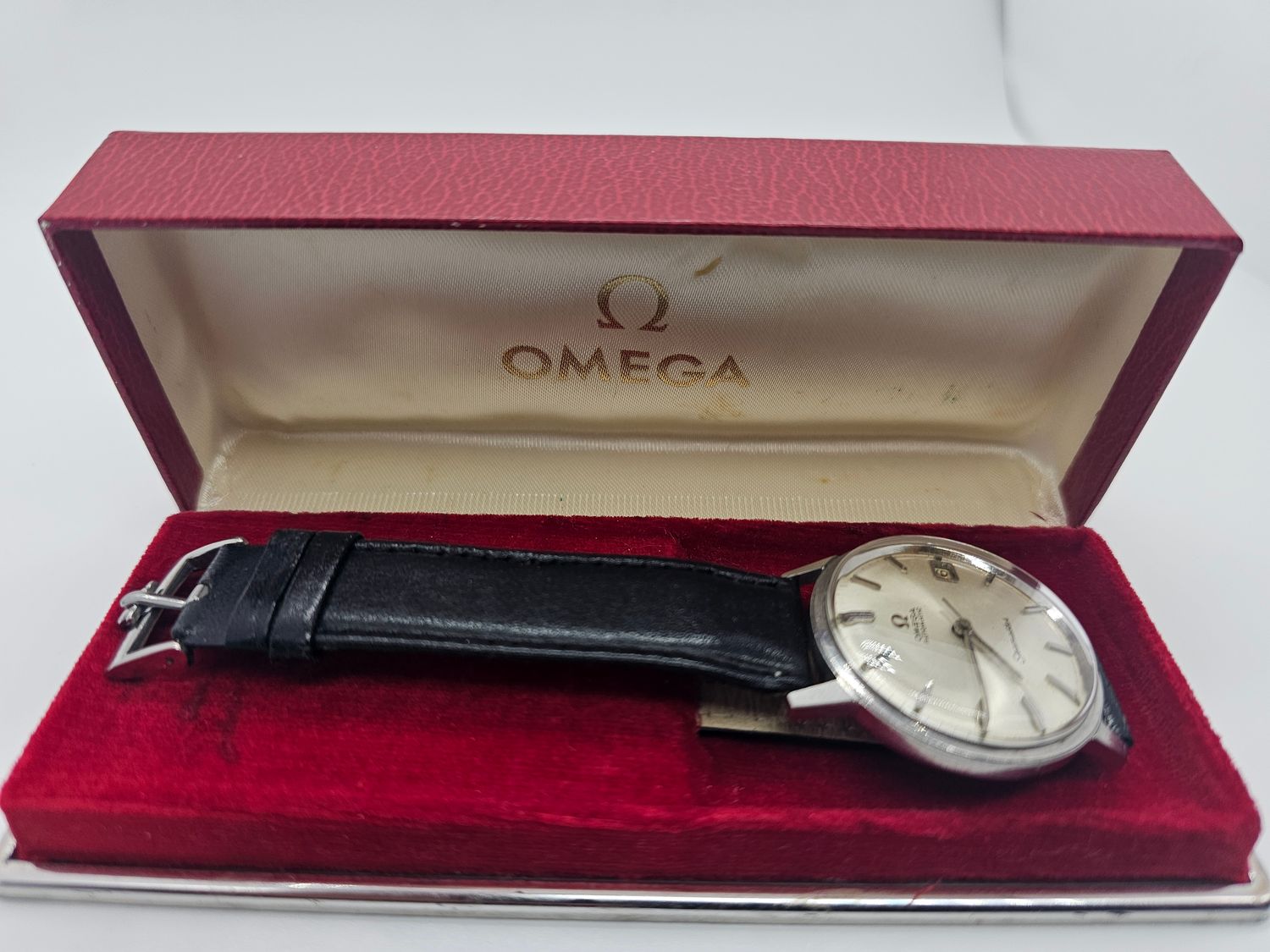 OMEGA Seamaster Silver Dial Automatic Watch - Ref 166.002