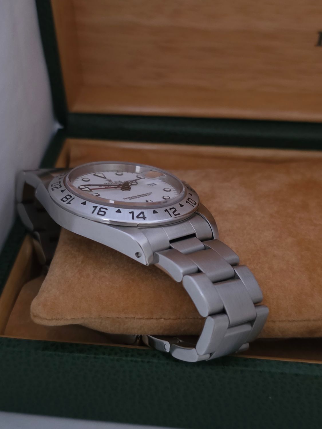 Rolex Explorer II Watch Ref 16570 Polar Dial, Tritium Dial