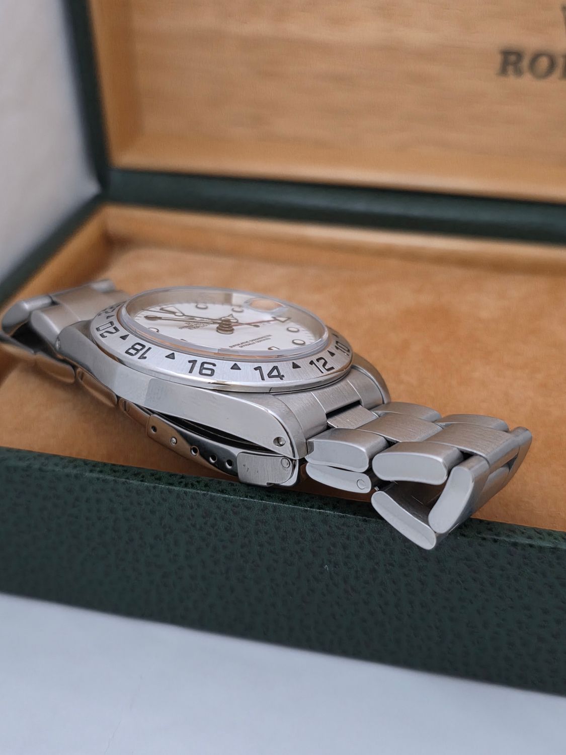 Rolex Explorer II Watch Ref 16570 Polar Dial, Tritium Dial