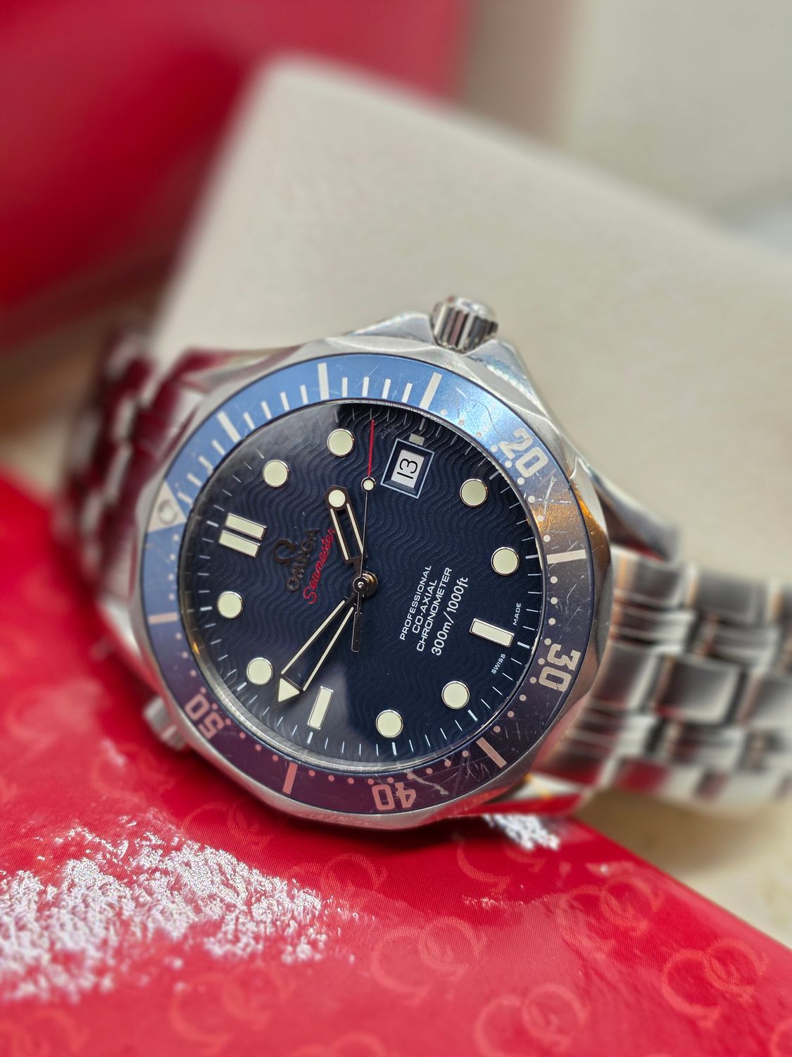 Omega Seamaster 300 Professional Watch, Ref 2220.80.00 Coaxial Chronometer
