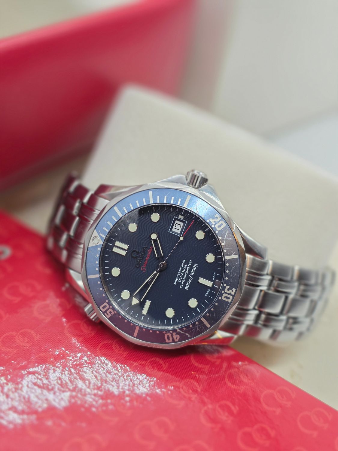 Omega Seamaster 300 Professional Watch, Ref 2220.80.00 Coaxial Chronometer