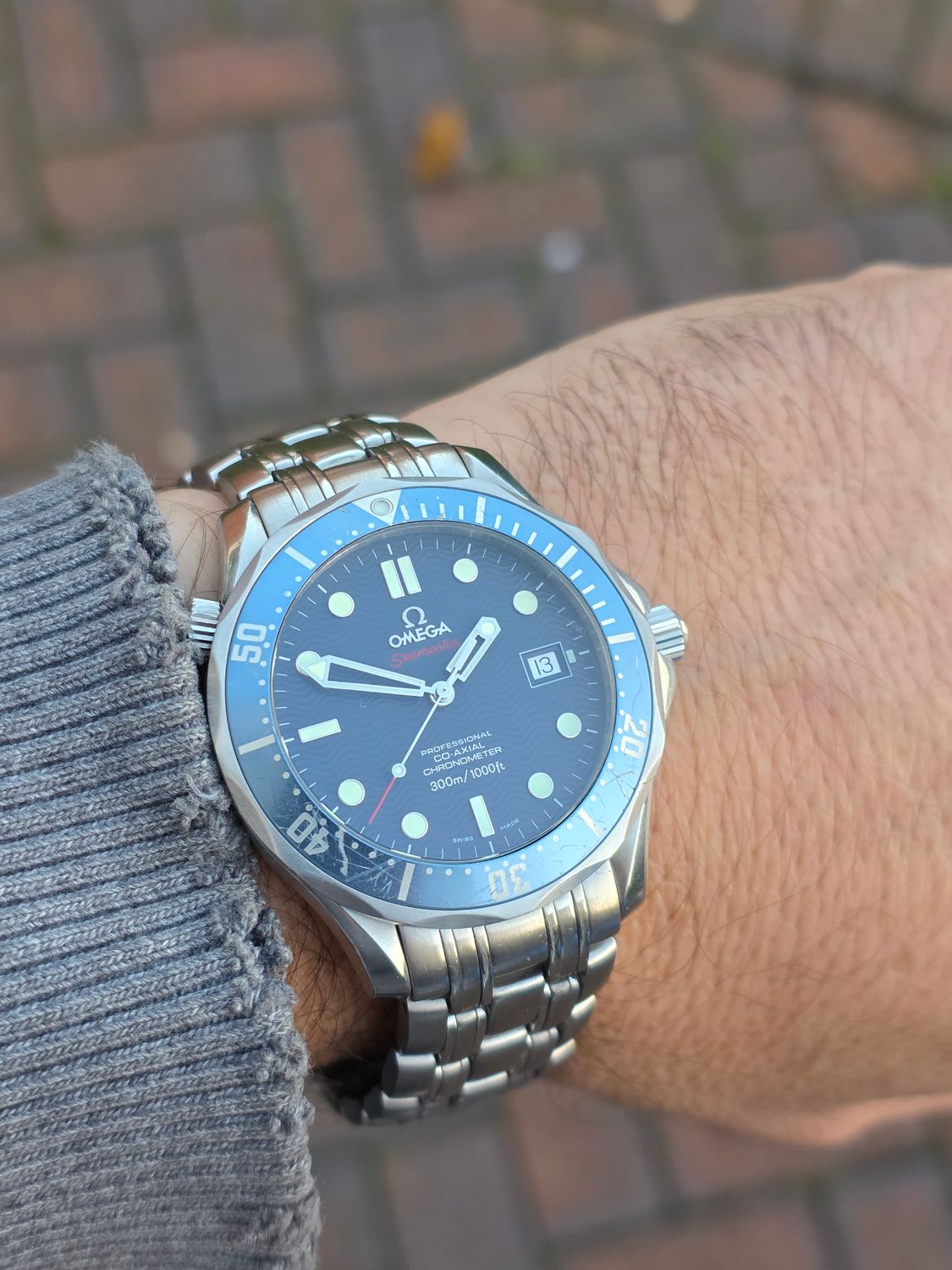 Omega Seamaster 300 Professional Watch, Ref 2220.80.00 Coaxial Chronometer