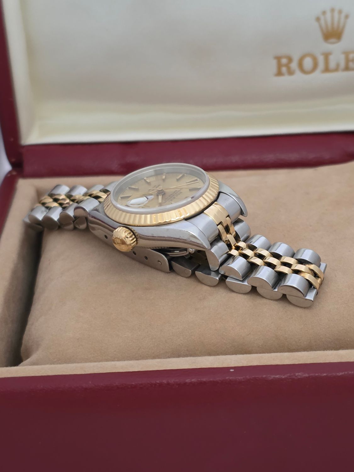 Ladies Rolex Datejust 69173 Stainless Steel &amp; Yellow Gold Circa 1995