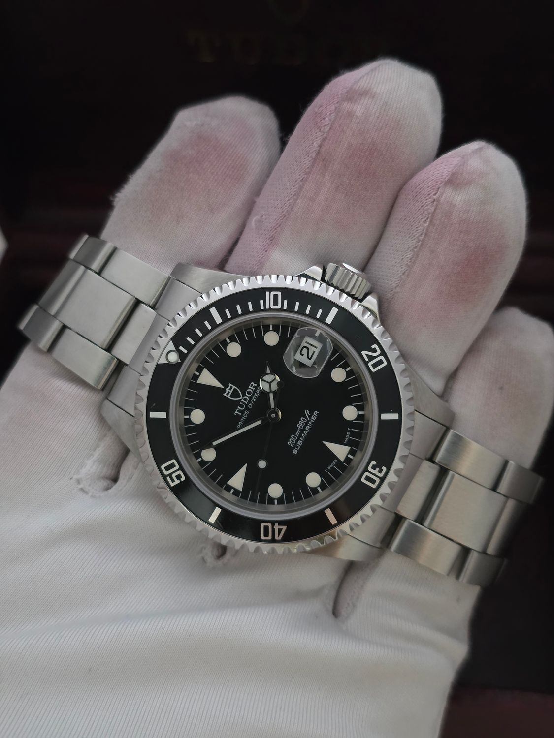 TUDOR Submariner 79190 Watch - Box &amp; Papers Unpolished Condition