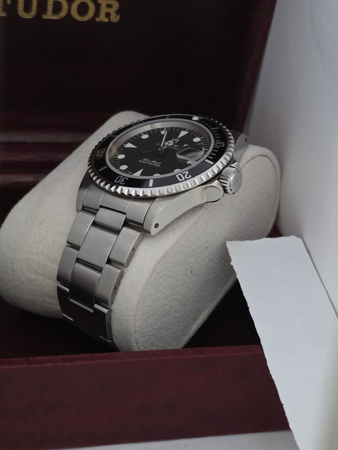 TUDOR Submariner 79190 Watch - Box &amp; Papers Unpolished Condition