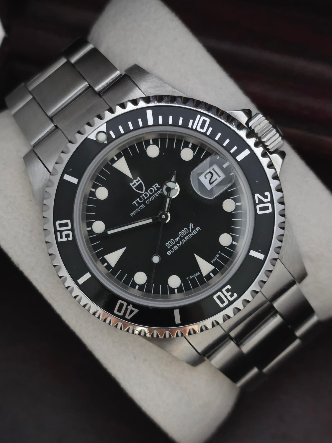 TUDOR Submariner 79190 Watch - Box &amp; Papers Unpolished Condition