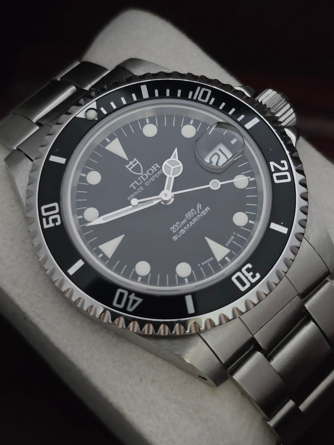 TUDOR Submariner 79190 Watch - Box &amp; Papers Unpolished Condition