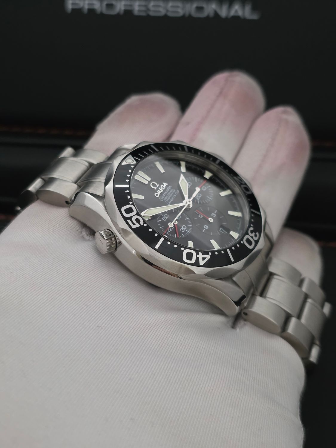 OMEGA Seamaster 300m Chronograph Black Watch - 2594.52.00 Americas Cup Edition