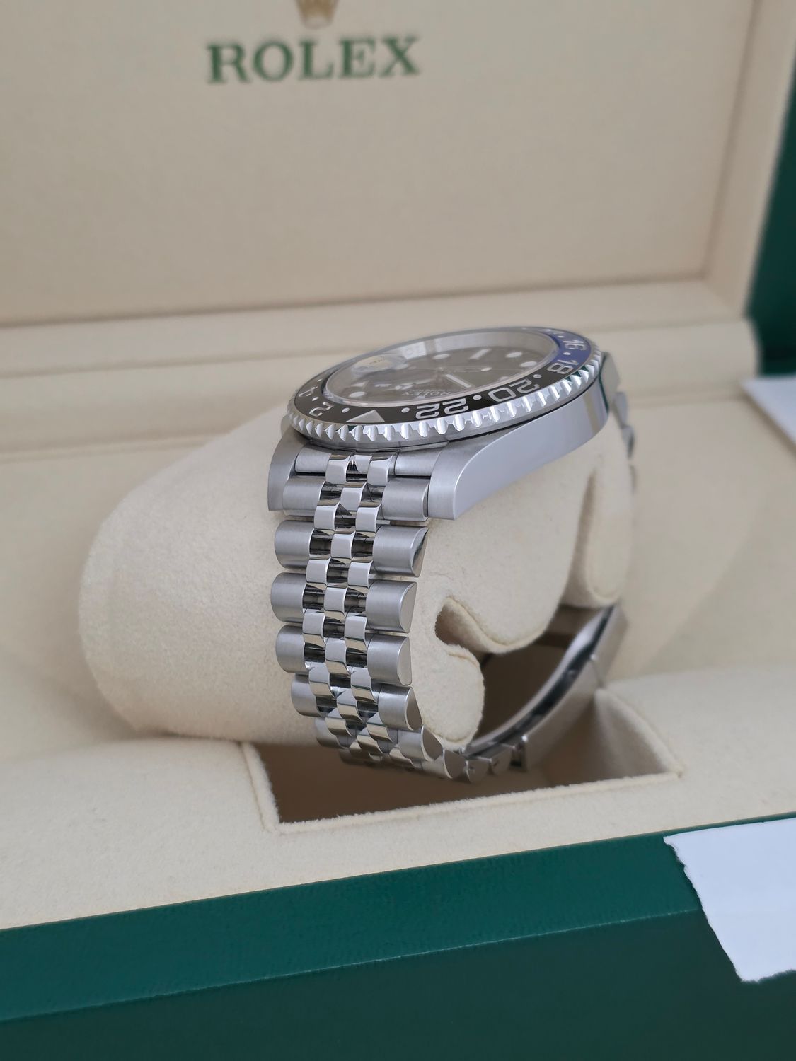 Rolex GMT Master II Batgirl 126710BLNR Watch, 2023 Full Set, inc Orig Receipt