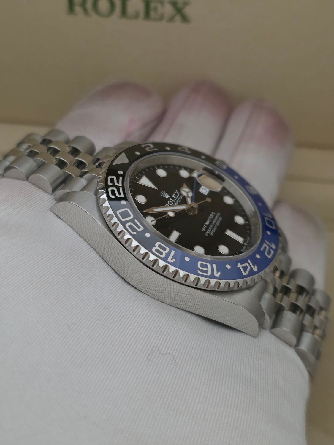 Rolex GMT Master II Batgirl 126710BLNR Watch, 2023 Full Set, inc Orig Receipt