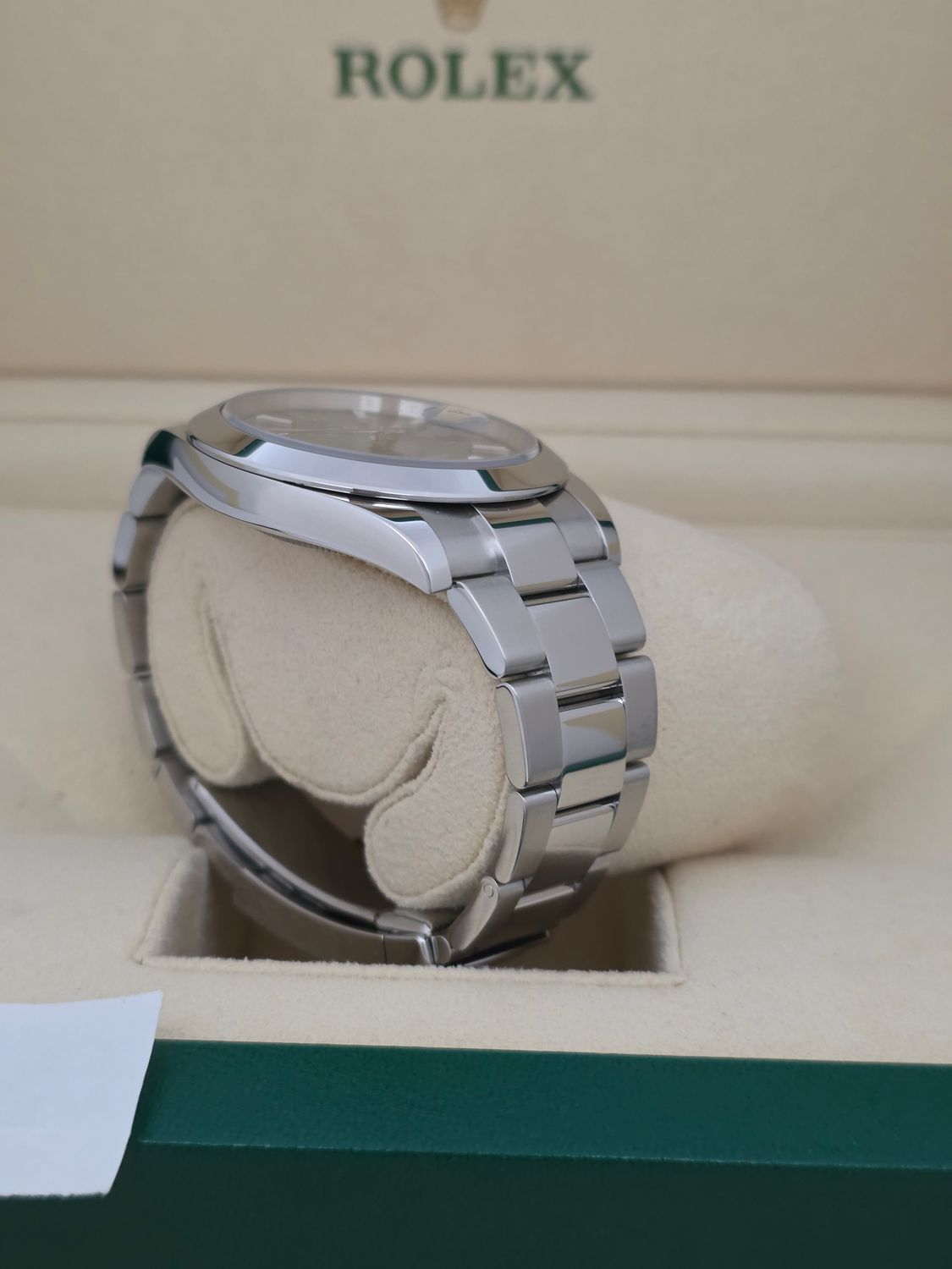 Rolex Datejust 41 Mint Green 126300, 2022 Full Set Immaculate Condition