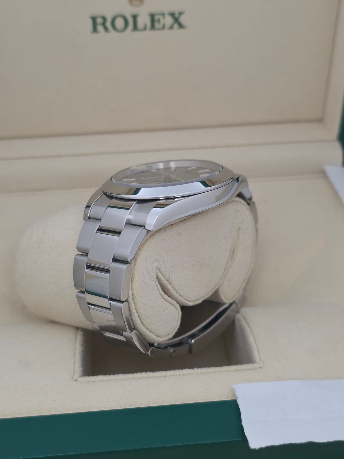 Rolex Datejust 41 Mint Green 126300, 2022 Full Set Immaculate Condition