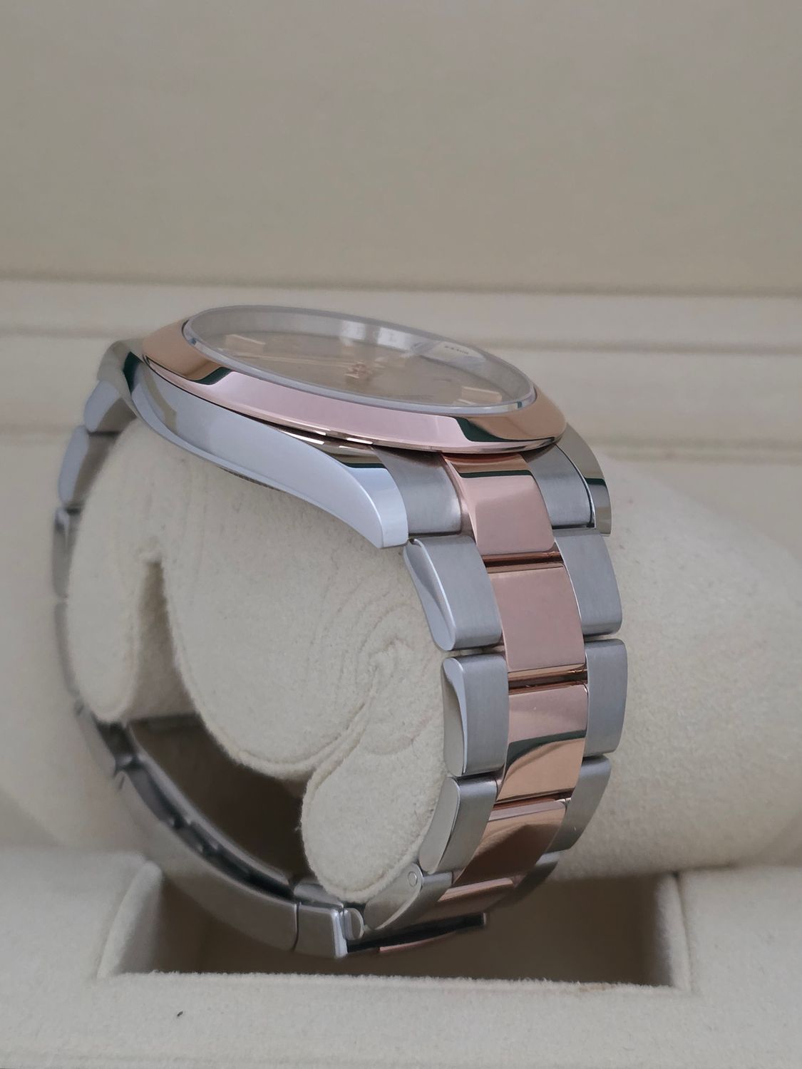 Rolex Datejust 41mm 126301 Watch, Sundust Dial Steel &amp; Everose, 2021 Full Set