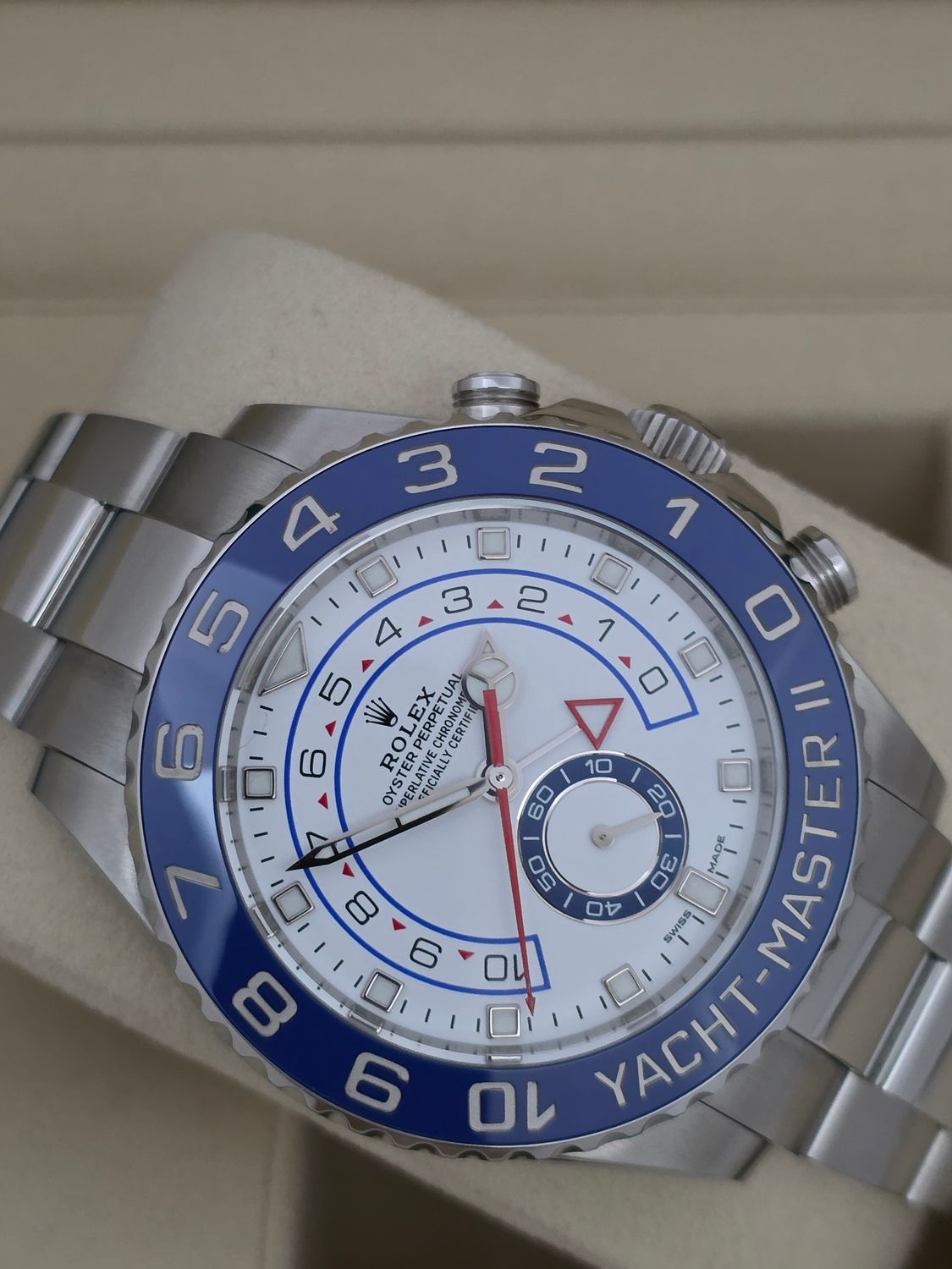 Rolex Yacht-Master II Ref 116680 44mm Stainless Steel 2021 Full Set