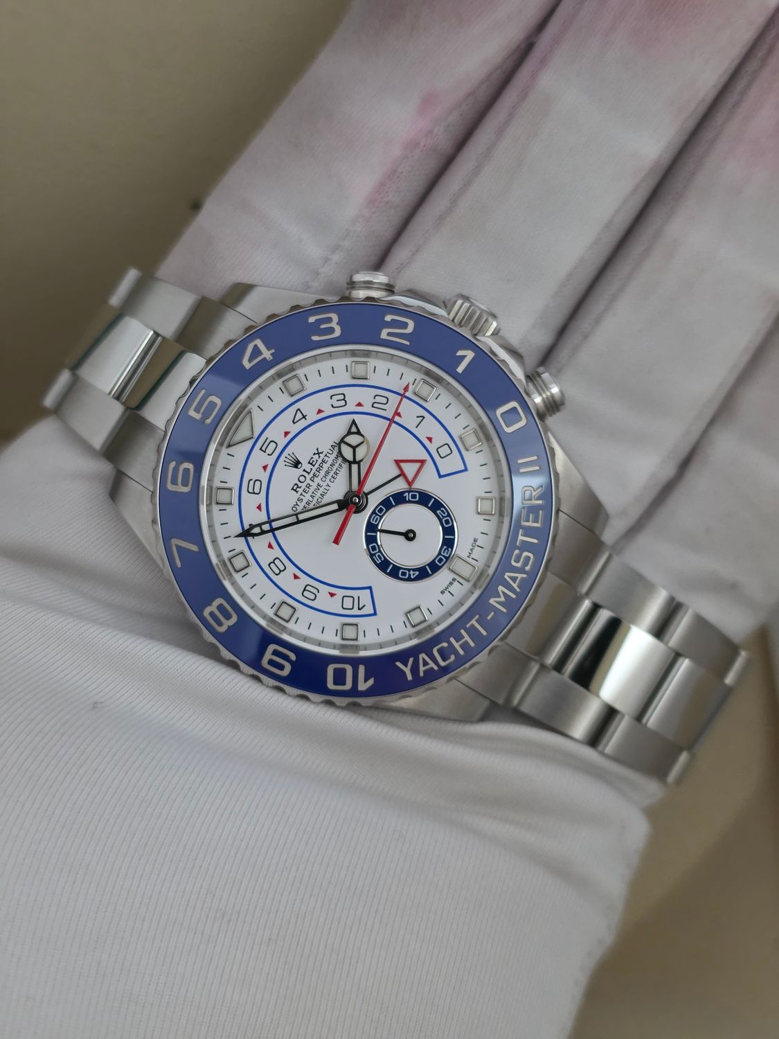 Rolex Yacht-Master II Ref 116680 44mm Stainless Steel 2021 Full Set