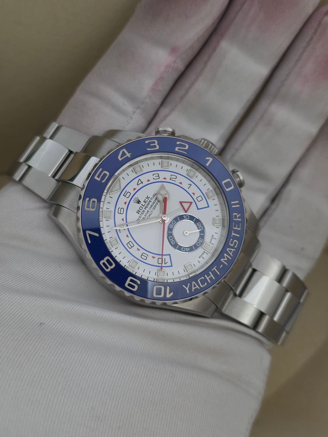 Rolex Yacht-Master II Ref 116680 44mm Stainless Steel 2021 Full Set