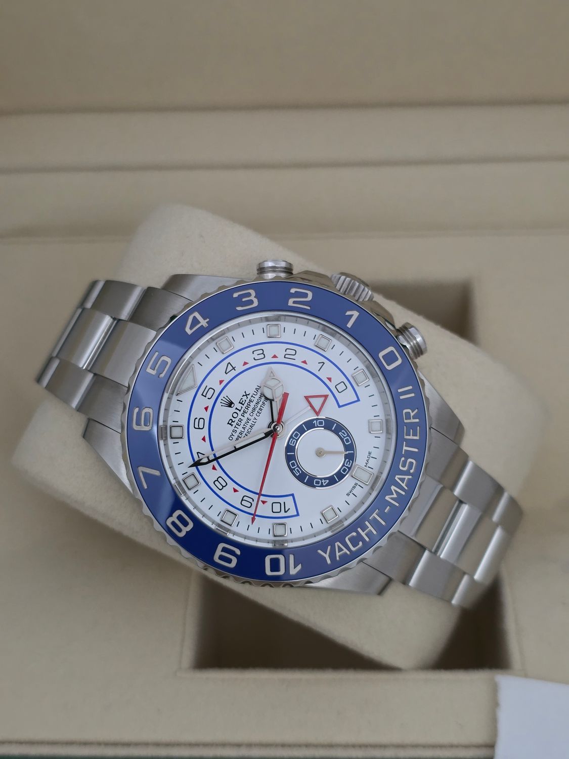 Rolex Yacht-Master II Ref 116680 44mm Stainless Steel 2021 Full Set