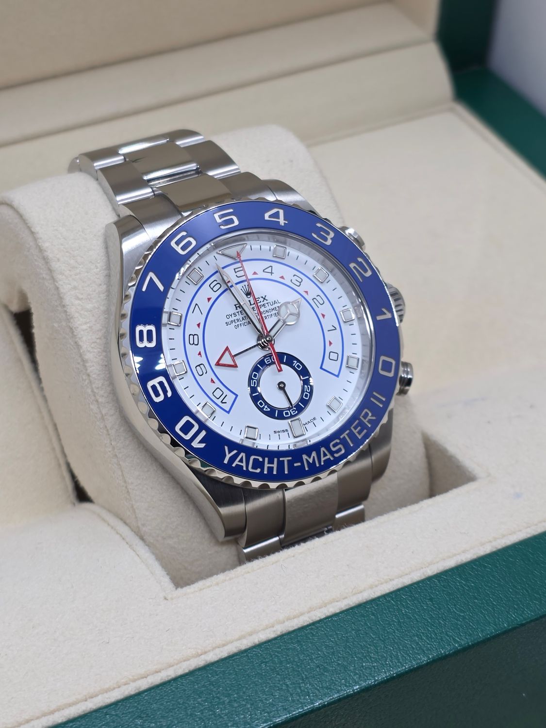 Rolex Yacht-Master II Ref 116680 44mm Stainless Steel 2021 Full Set