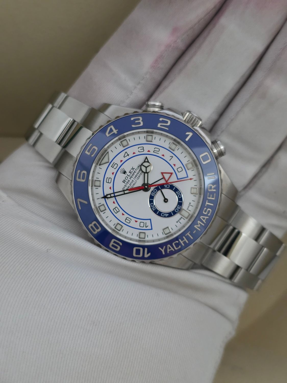 Rolex Yacht-Master II Ref 116680 44mm Stainless Steel 2021 Full Set