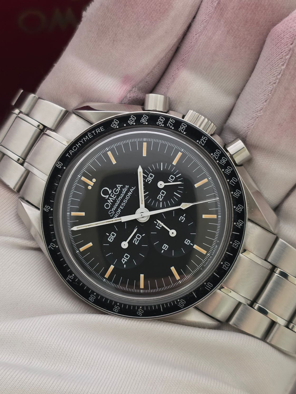 OMEGA Speedmaster 145.022 Chronograph Watch - Circa 1985 in Unpolished Condition