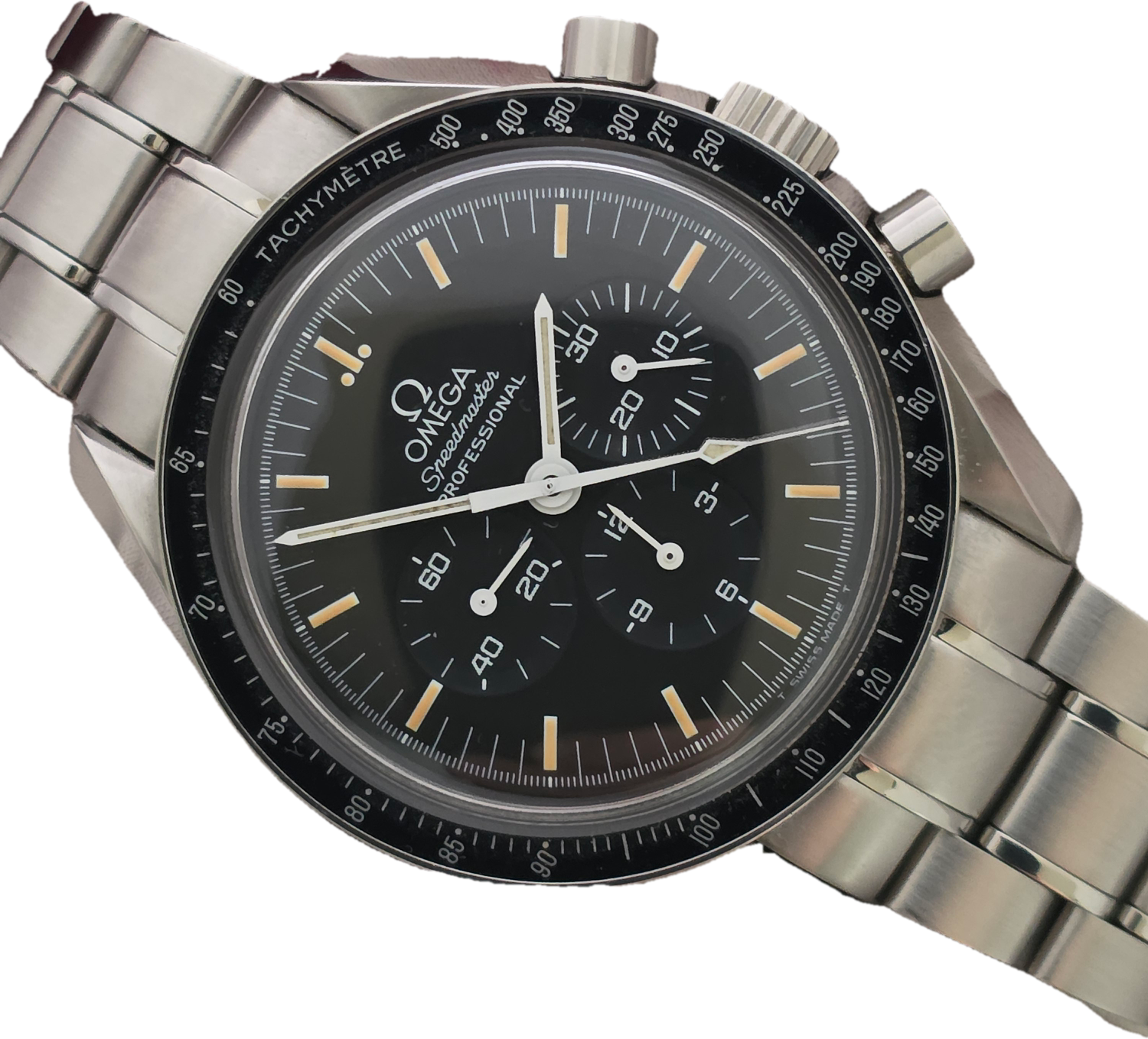 OMEGA Speedmaster 145.022 Chronograph Watch - Circa 1985 in Unpolished Condition