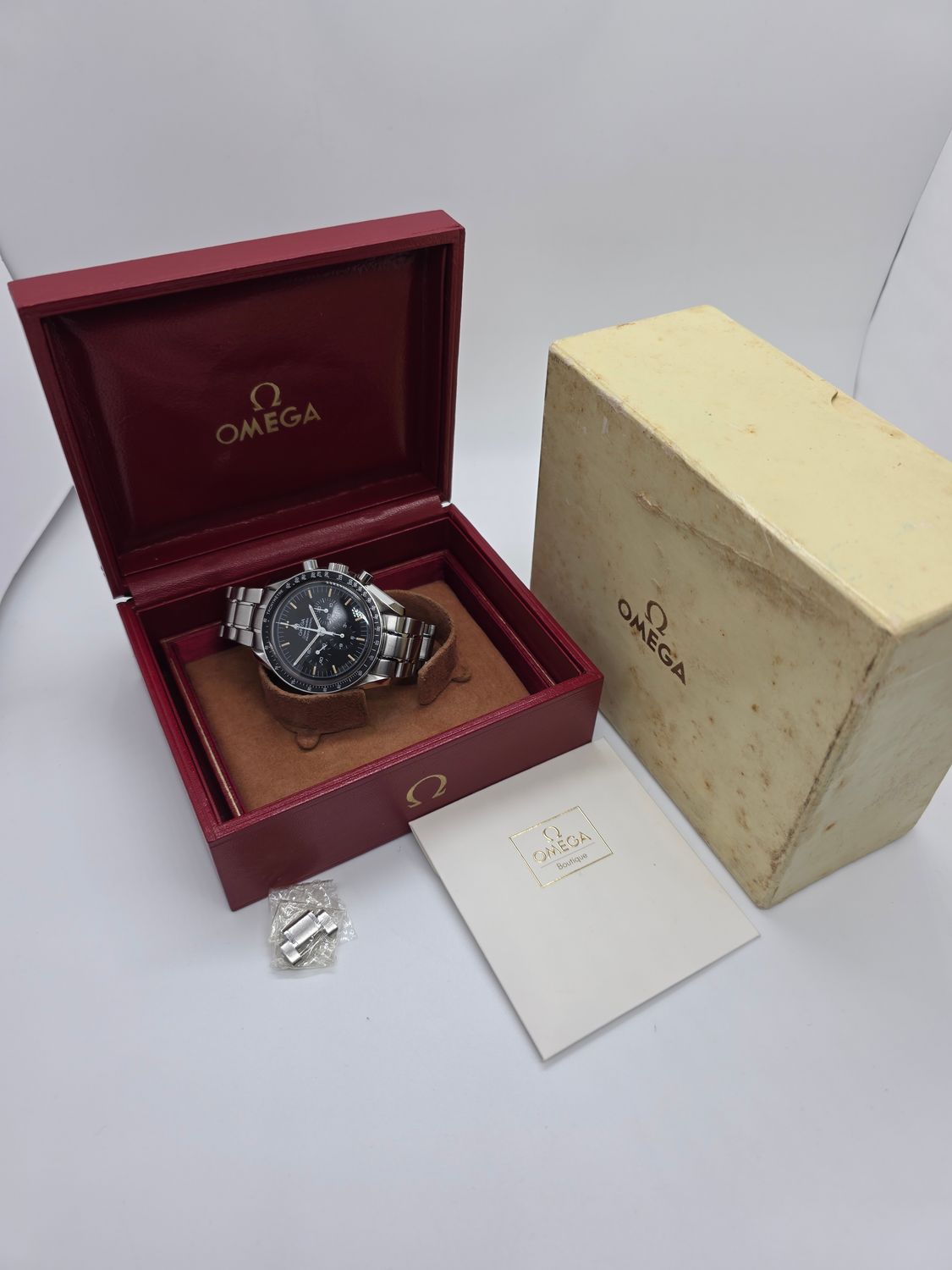 OMEGA Speedmaster 145.022 Chronograph Watch - Circa 1985 in Unpolished Condition