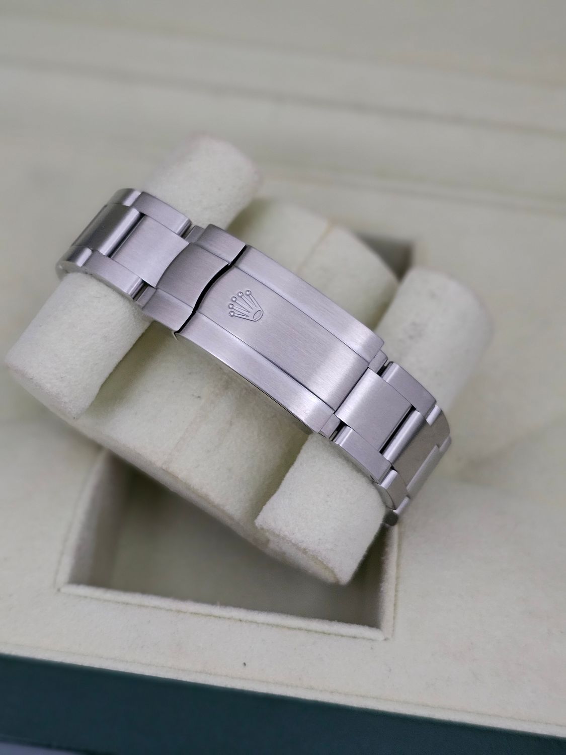 Rolex Airking Watch, Ref 114234 2012 Box &amp; Papers with Arabic 3,6,9 Silver Dial